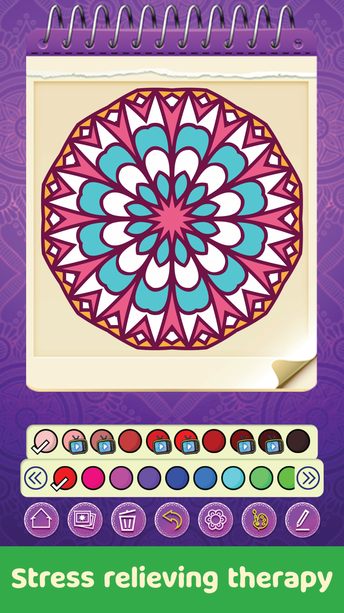 Mandala Coloring Book®