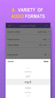 mp3 converter -audio extractor iphone screenshot 1