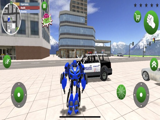 Screenshot #6 pour Police Limo Robot Battle