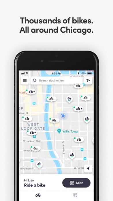 Divvy Bikes Screenshot