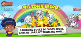 Game screenshot Baby Town - Coloring Games 2+ hack
