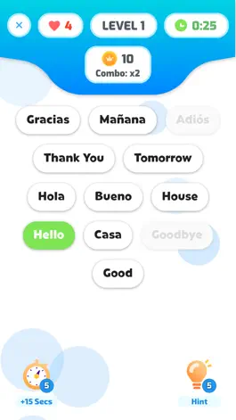 Game screenshot Word Match: Spanish Edition apk