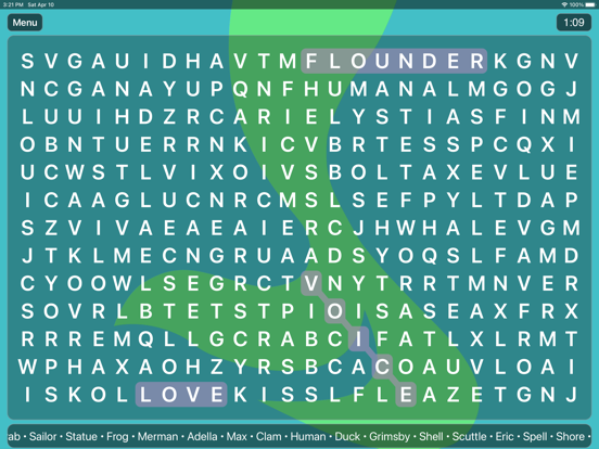 Screenshot #6 pour Magic Word Search