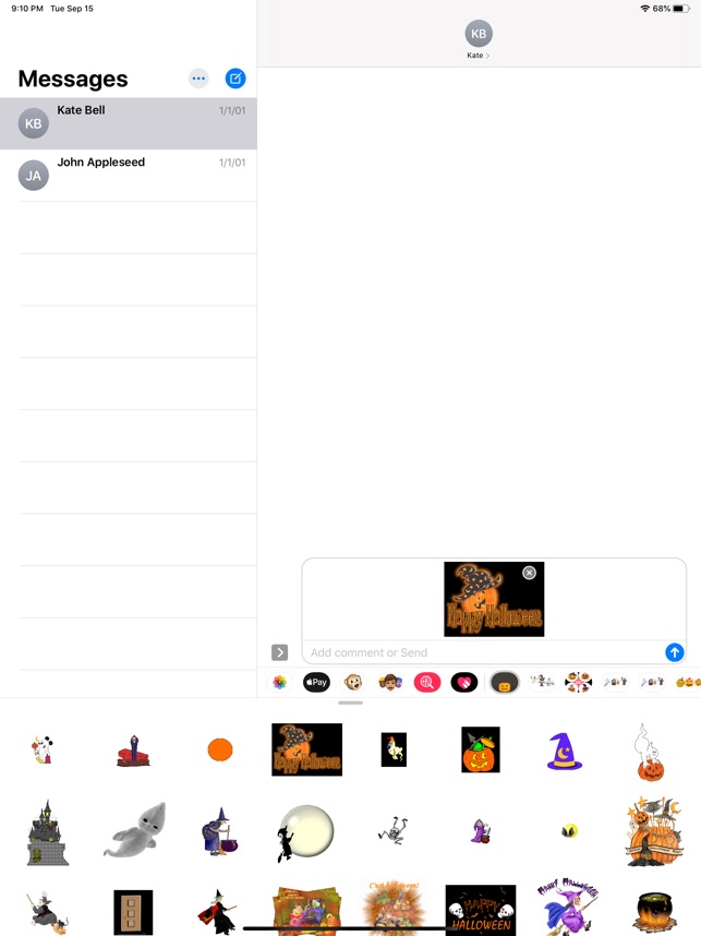 Halloween Emojis GIF on the App Store