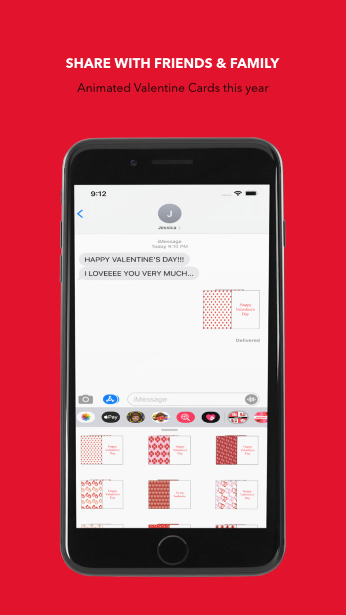 Valentine Cards by Unite Codes