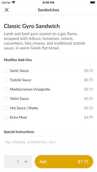 Jasmine Kitchen Screenshot