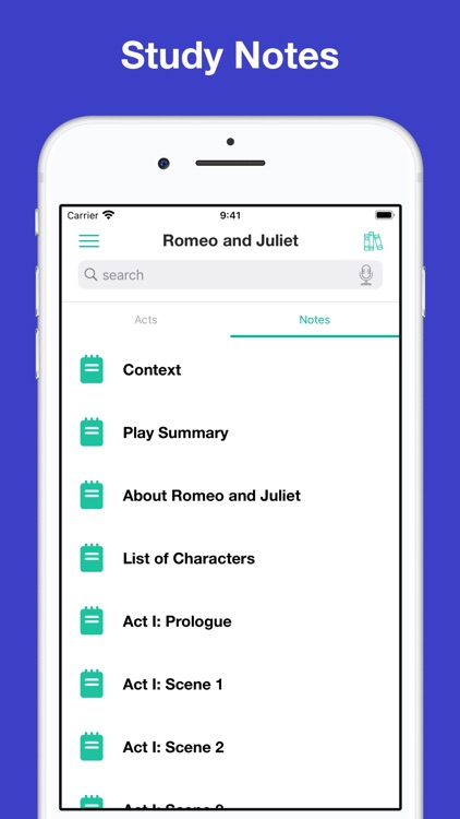 Romeo and Juliet: study notes screenshot-3