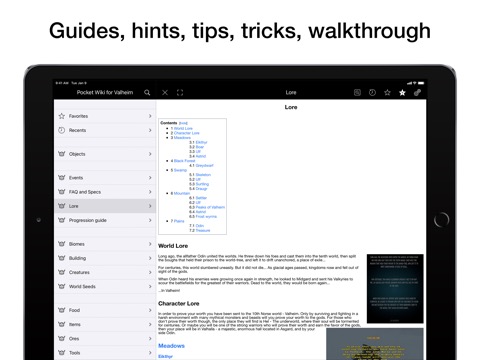 Pocket Wiki for Valheimのおすすめ画像3