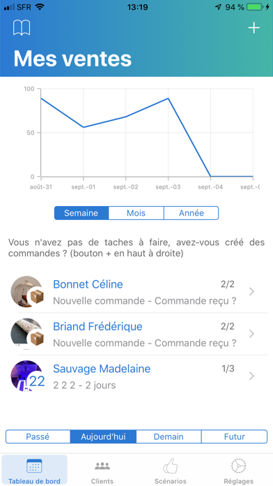 YiiP - Le suivi client Screenshot