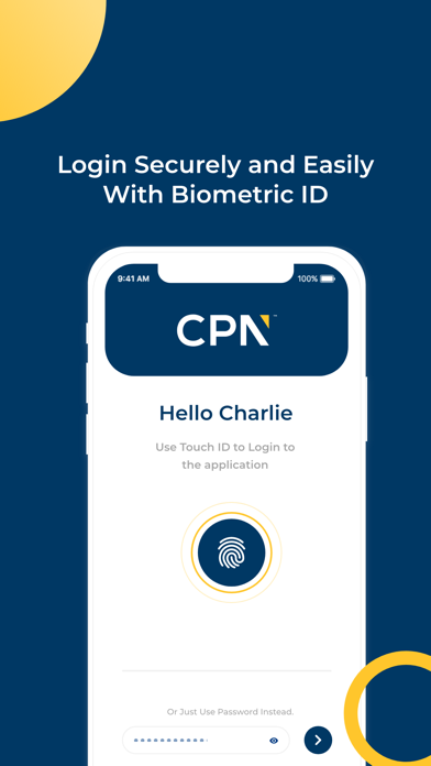 CPN Client Portal Screenshot