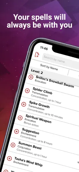 Game screenshot Spells List 5e mod apk