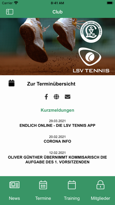 LSV Tennis Screenshot