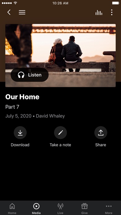 Harvest Life Church App Screenshot