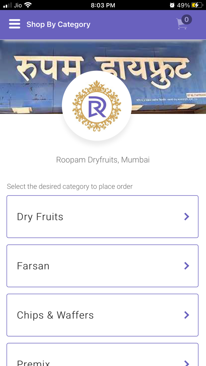 Roopam Dryfruits