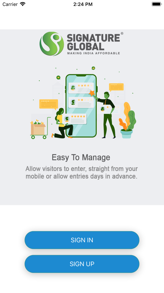 #2. Signature Global Apartment App (iOS) By: Dataman