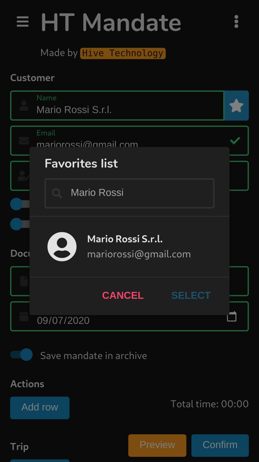 #1. HT Mandate (iOS) 由: Hive Technology S.r.l.