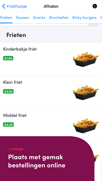 Friethuisje Screenshot