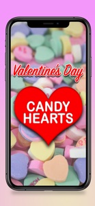 Candy Hearts Fun Stickers screenshot #2 for iPhone