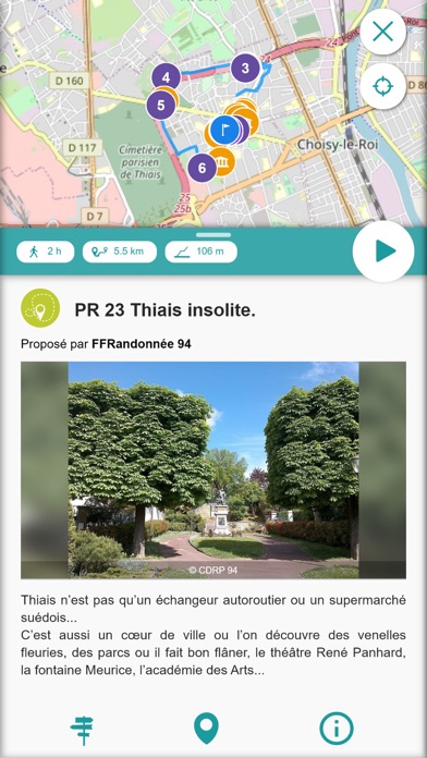 Randonnées en Val-de-Marne Screenshot