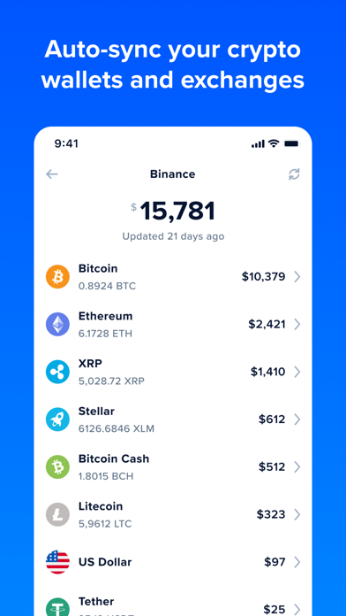 CoinTracker – Crypto Portfolio Screenshot