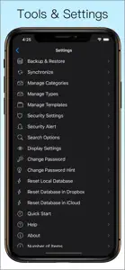 Password Manager Data Vault screenshot #9 for iPhone