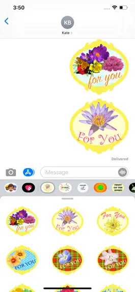 Game screenshot flowers for you stickers! hack