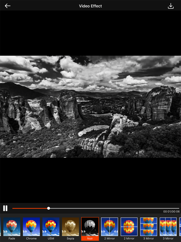 Video Effect - Apply Filters