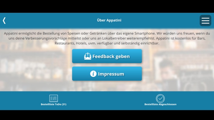 Kellner-App für Appatini.at screenshot-6