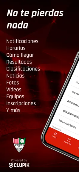 Game screenshot Sporting de Lutxana apk
