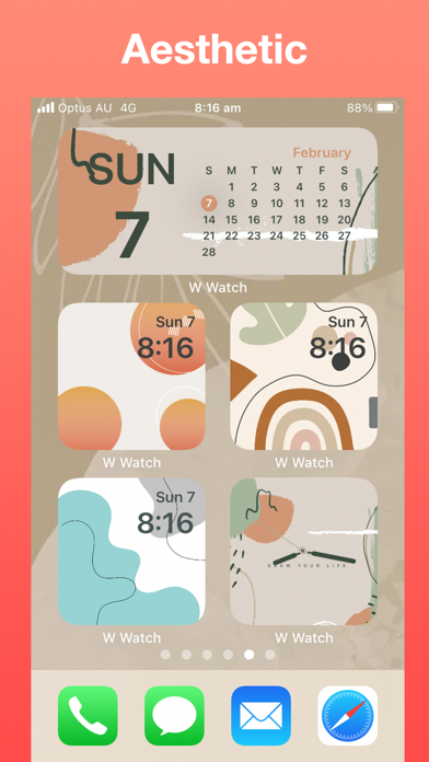 Widget Watch, Photo Calendar + Screenshot