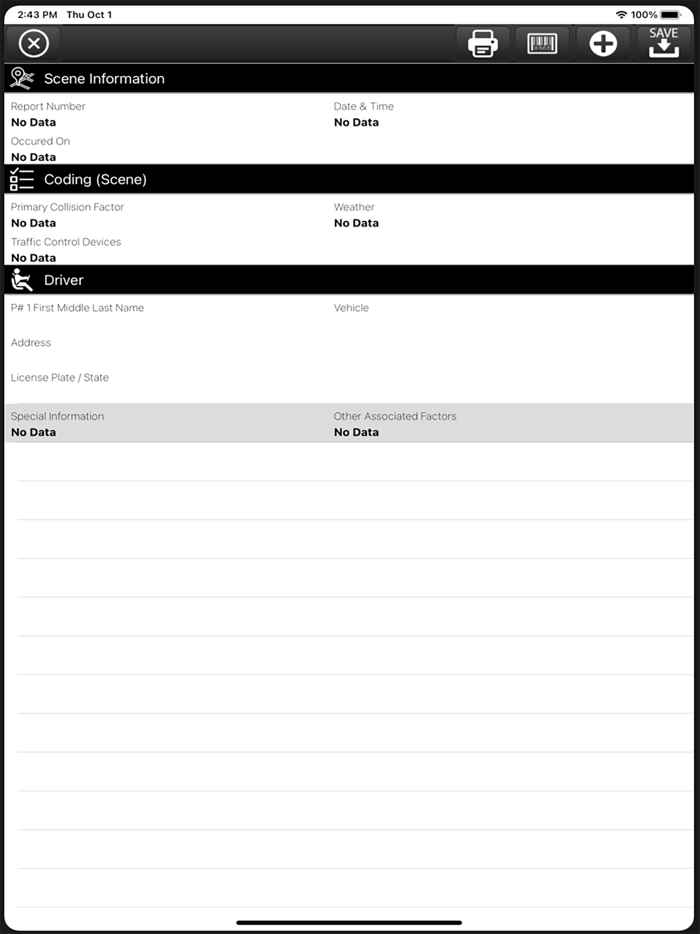 CHP 555 Report Writer