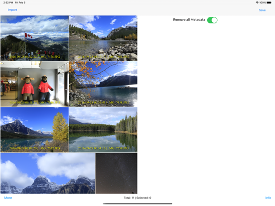 Screenshot #6 pour Remove Photo Exif