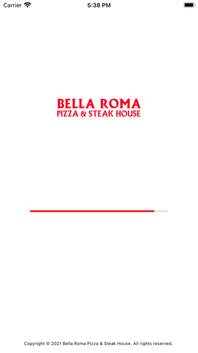 Bella Roma Pizza & Steak House Screenshot