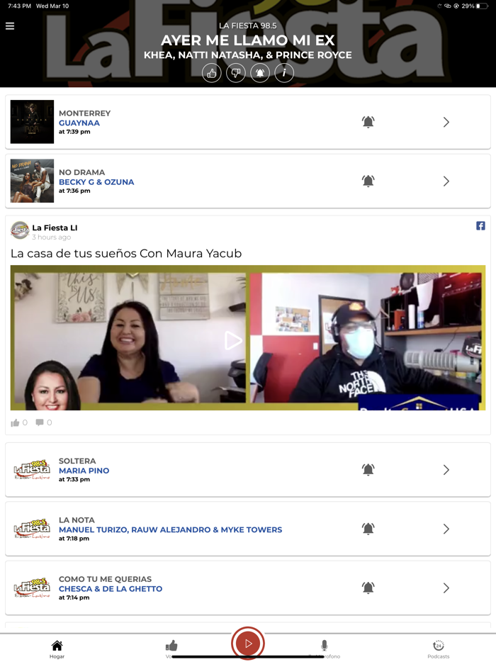 LaFiesta 98.5 Spanish Hits