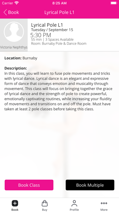 Tantra Fitness Screenshot