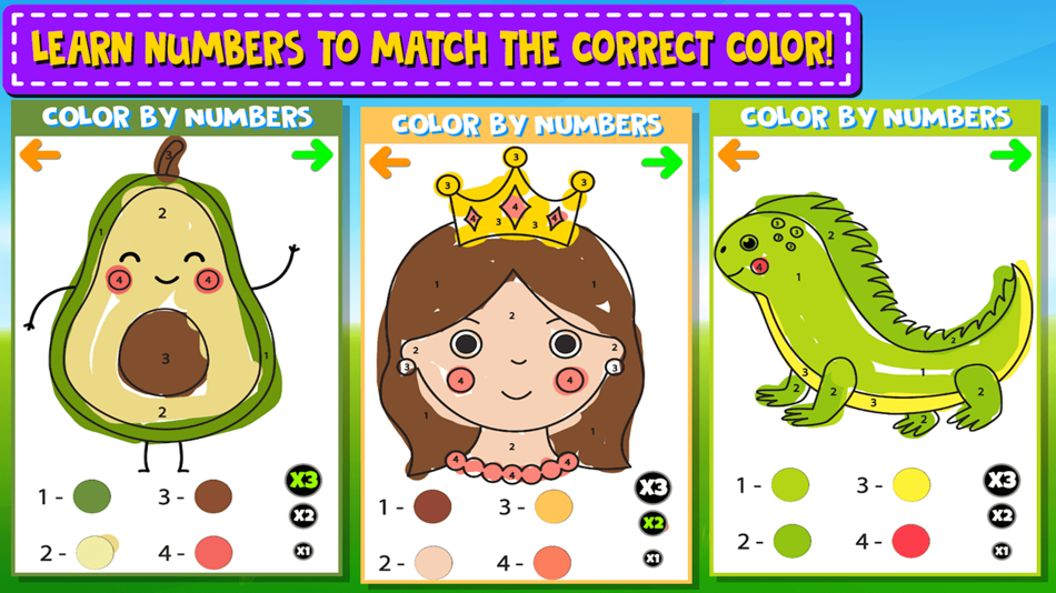 #5. Color And Number (iOS) Podle: Giuseppe Calcagno
