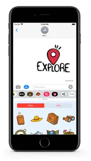 travel - gifs & stickers iphone screenshot 2