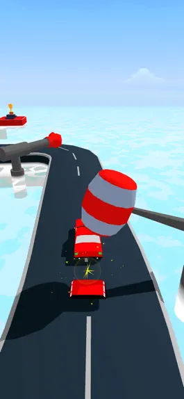 Game screenshot Blocky Car Rush 3D apk