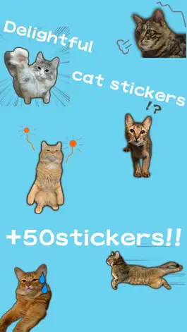 Game screenshot Cat animated emoji stickers mod apk