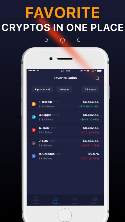 Realtime Crypto Market Tracker screenshot-3