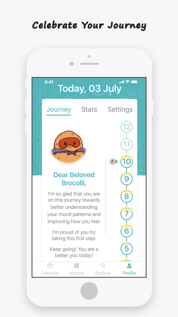 Mood Potatoes - Mood Tracker