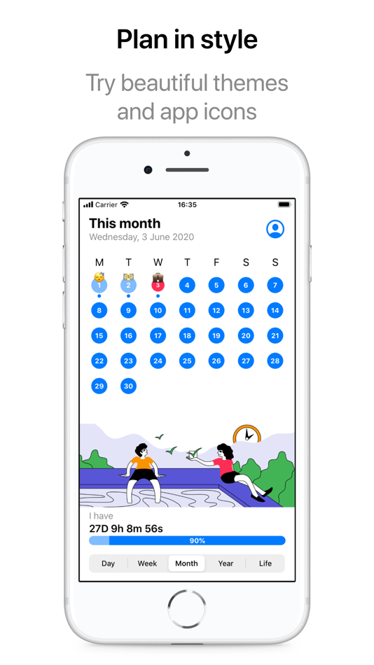 #3. Daily Planner - Schedule App (iOS) 由: Victor Khodalov