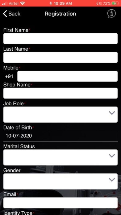 Meritor India Rewards Screenshot