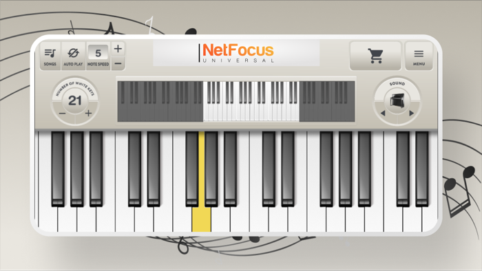 Virtual Piano Keyboard