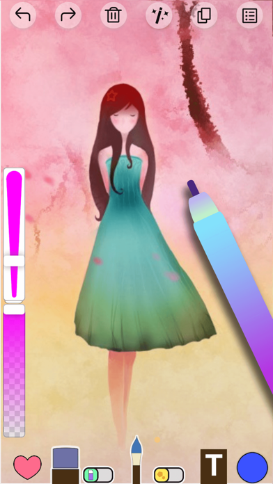 Screenshot #1 pour Sketch Tree - Art Drawing Pad