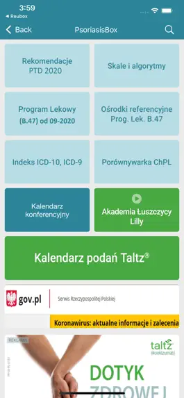 Game screenshot PsoriasisBox apk