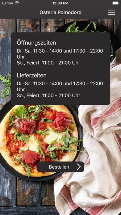 Osteria Pomodoro Screenshot