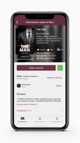Captura de pantalla de Booknet, Libros Electrónicos en iPhone 4