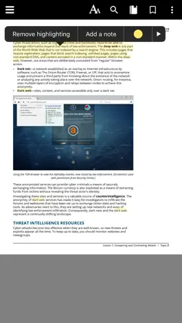 Game screenshot The CompTIA Self-Paced eReader apk