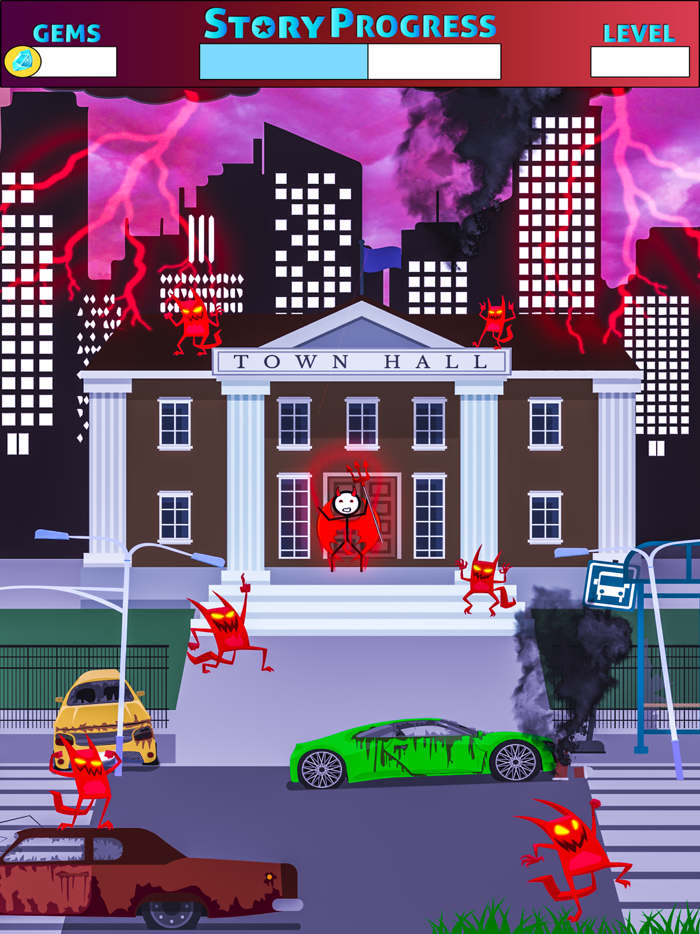 Super Hero Word Story